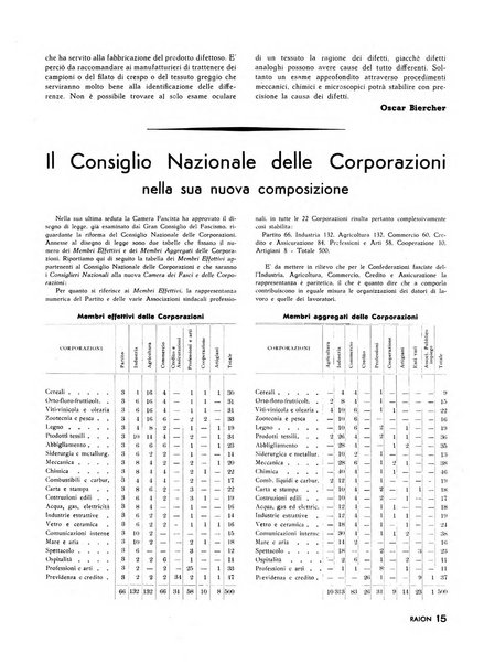 Raion rivista tecnico economica dei tessili moderni