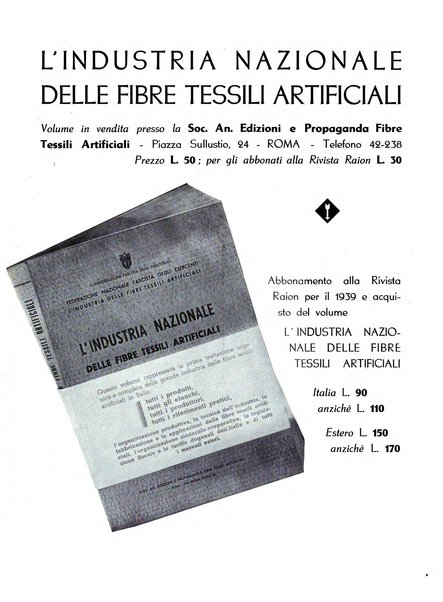 Raion rivista tecnico economica dei tessili moderni