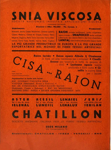 Raion rivista tecnico economica dei tessili moderni