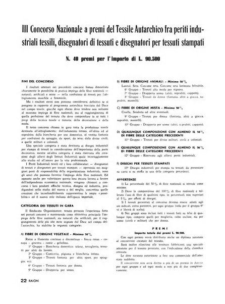 Raion rivista tecnico economica dei tessili moderni