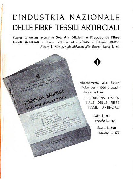 Raion rivista tecnico economica dei tessili moderni