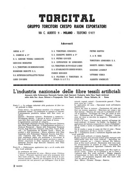 Raion rivista tecnico economica dei tessili moderni