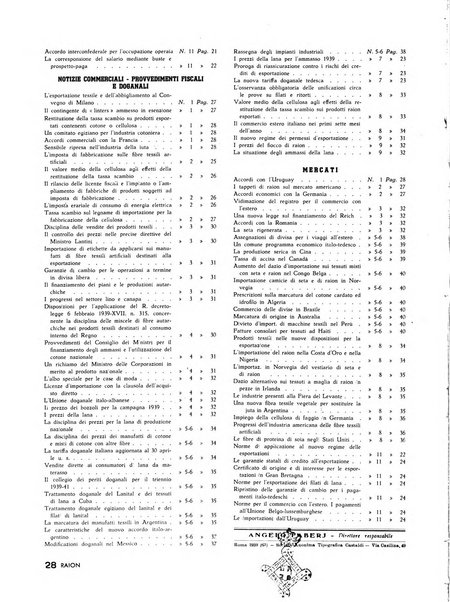 Raion rivista tecnico economica dei tessili moderni