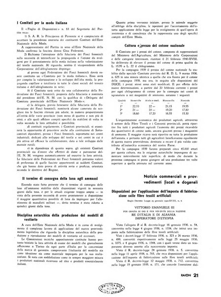 Raion rivista tecnico economica dei tessili moderni