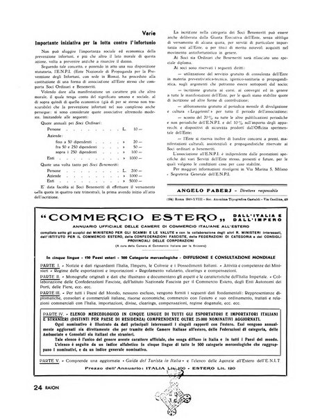 Raion rivista tecnico economica dei tessili moderni