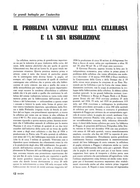 Raion rivista tecnico economica dei tessili moderni