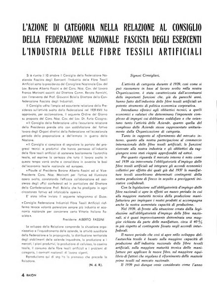 Raion rivista tecnico economica dei tessili moderni