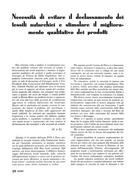 Raion rivista tecnico economica dei tessili moderni