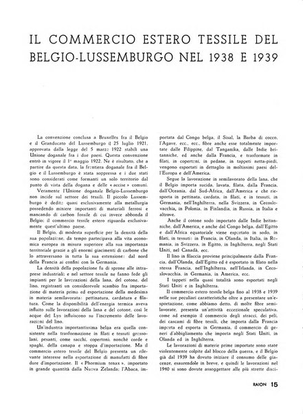 Raion rivista tecnico economica dei tessili moderni