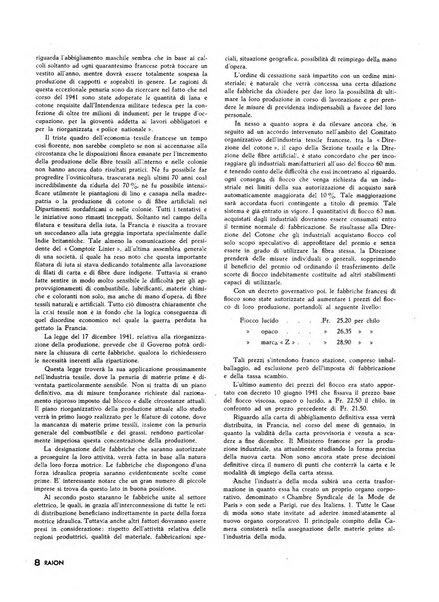 Raion rivista tecnico economica dei tessili moderni