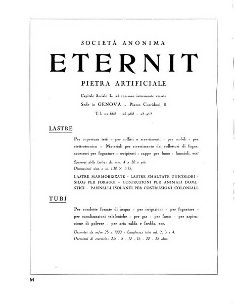 Nazione e impero rivista mensile di opere pubbliche, bonifica, colonizzazione