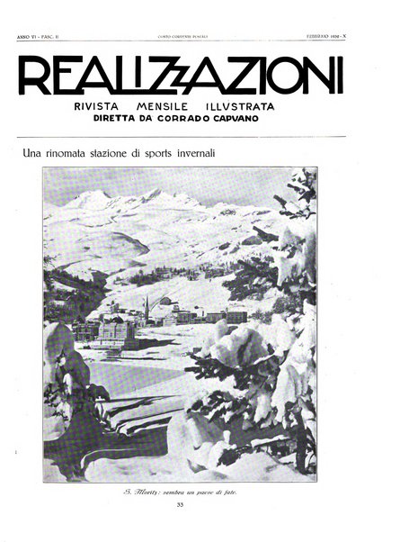 Realizzazioni rivista mensile illustrata della Rinascenza italica