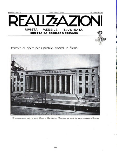 Realizzazioni rivista mensile illustrata della Rinascenza italica