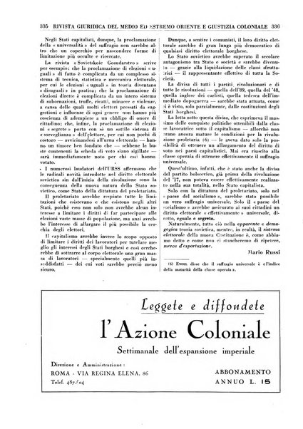 Rivista giuridica del Medio ed estremo Oriente e giustizia coloniale rivista critica di dottrina, giurisprudenza e legislazione