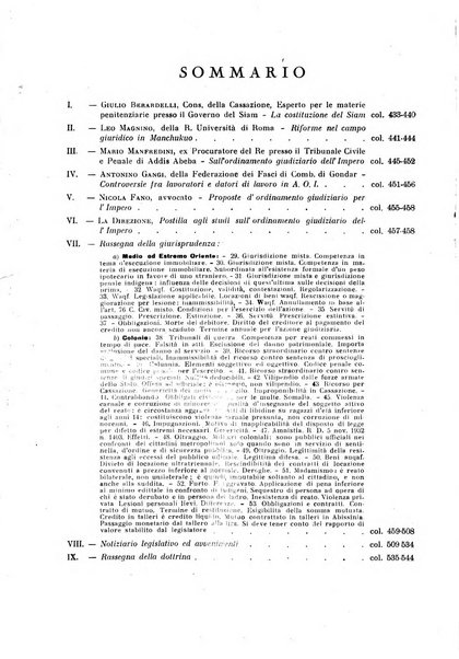 Rivista giuridica del Medio ed estremo Oriente e giustizia coloniale rivista critica di dottrina, giurisprudenza e legislazione