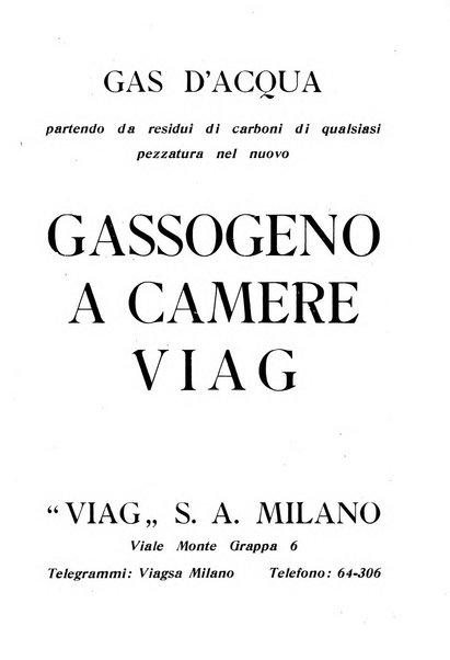 Acqua e gas giornale della Federazione nazionale fascista industrie del gas e degli acquedotti