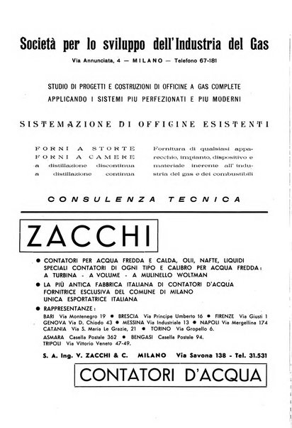 Acqua e gas giornale della Federazione nazionale fascista industrie del gas e degli acquedotti