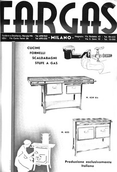 Acqua e gas giornale della Federazione nazionale fascista industrie del gas e degli acquedotti