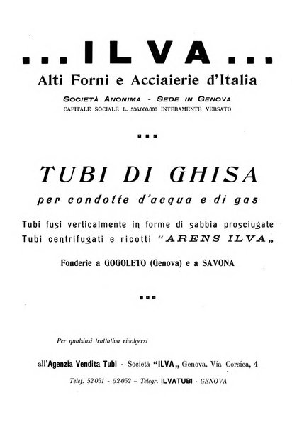 Acqua e gas giornale della Federazione nazionale fascista industrie del gas e degli acquedotti