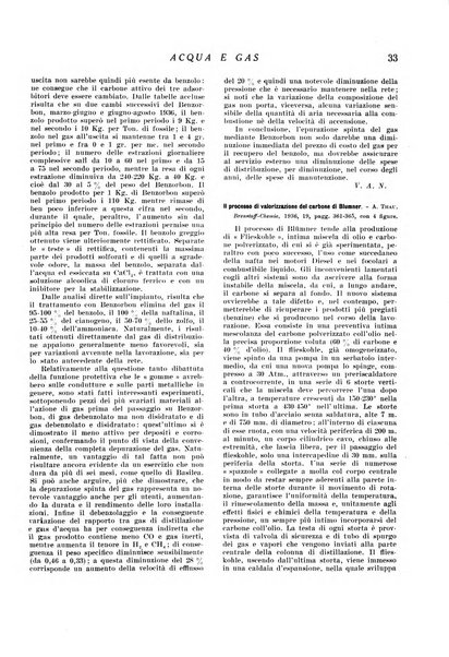 Acqua e gas giornale della Federazione nazionale fascista industrie del gas e degli acquedotti