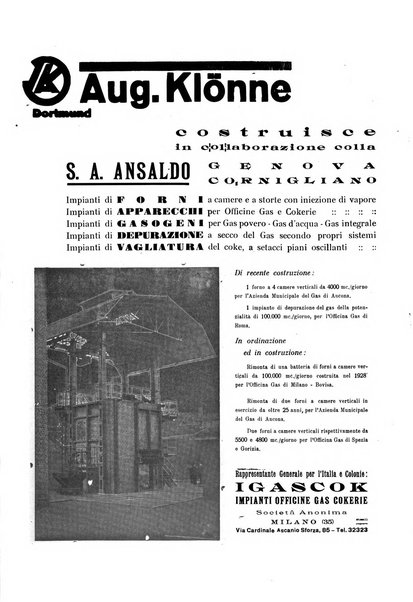 Acqua e gas giornale della Federazione nazionale fascista industrie del gas e degli acquedotti