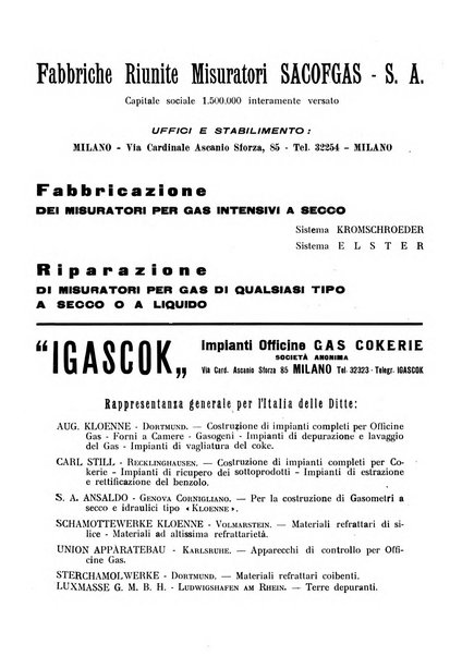 Acqua e gas giornale della Federazione nazionale fascista industrie del gas e degli acquedotti