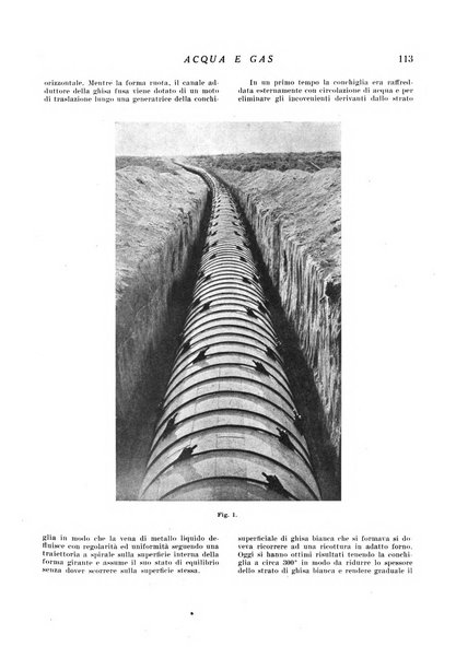 Acqua e gas giornale della Federazione nazionale fascista industrie del gas e degli acquedotti