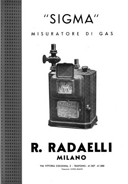 Acqua e gas giornale della Federazione nazionale fascista industrie del gas e degli acquedotti