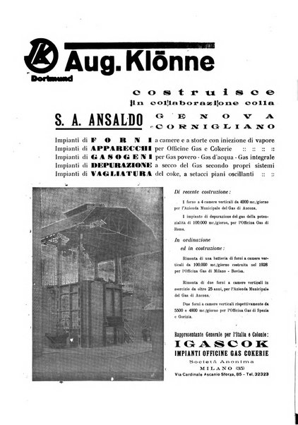 Acqua e gas giornale della Federazione nazionale fascista industrie del gas e degli acquedotti