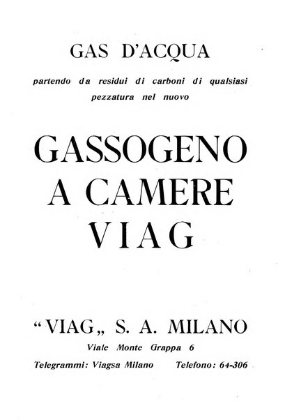 Acqua e gas giornale della Federazione nazionale fascista industrie del gas e degli acquedotti