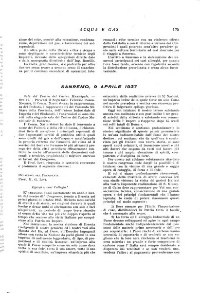 Acqua e gas giornale della Federazione nazionale fascista industrie del gas e degli acquedotti