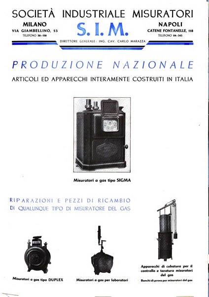 Acqua e gas giornale della Federazione nazionale fascista industrie del gas e degli acquedotti