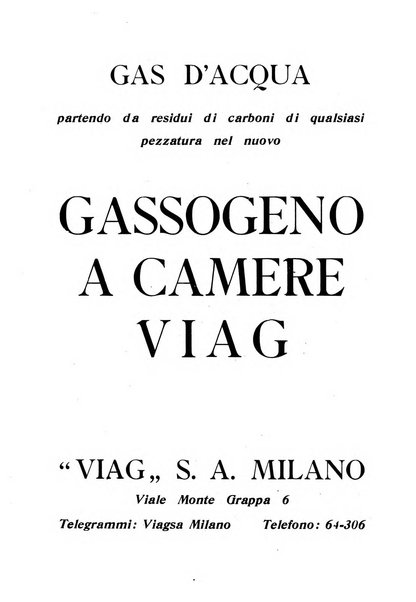 Acqua e gas giornale della Federazione nazionale fascista industrie del gas e degli acquedotti