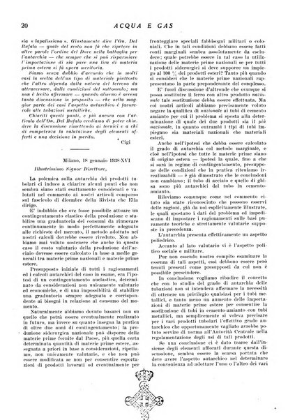 Acqua e gas giornale della Federazione nazionale fascista industrie del gas e degli acquedotti