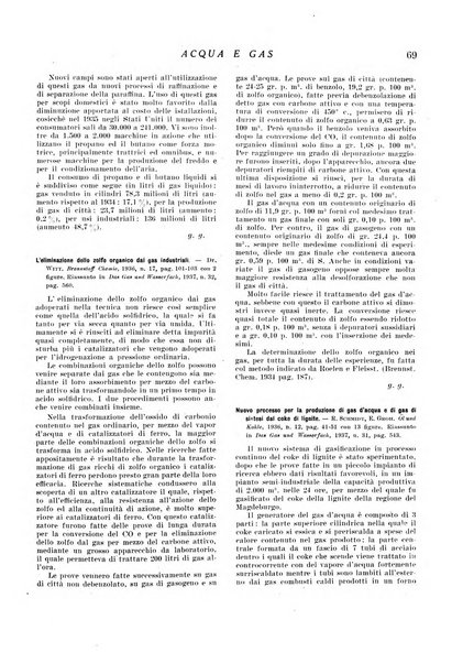 Acqua e gas giornale della Federazione nazionale fascista industrie del gas e degli acquedotti