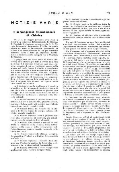 Acqua e gas giornale della Federazione nazionale fascista industrie del gas e degli acquedotti