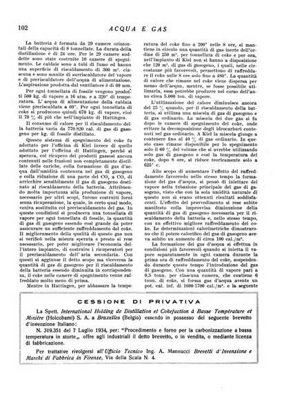 Acqua e gas giornale della Federazione nazionale fascista industrie del gas e degli acquedotti