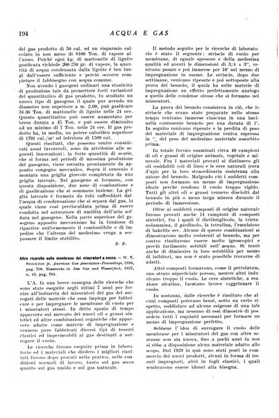 Acqua e gas giornale della Federazione nazionale fascista industrie del gas e degli acquedotti