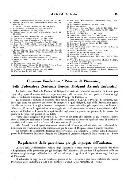 Acqua e gas giornale della Federazione nazionale fascista industrie del gas e degli acquedotti