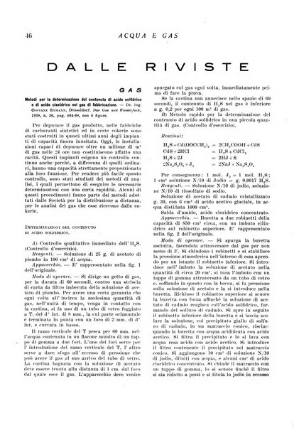 Acqua e gas giornale della Federazione nazionale fascista industrie del gas e degli acquedotti