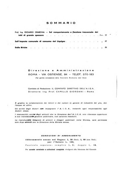 Acqua e gas giornale della Federazione nazionale fascista industrie del gas e degli acquedotti