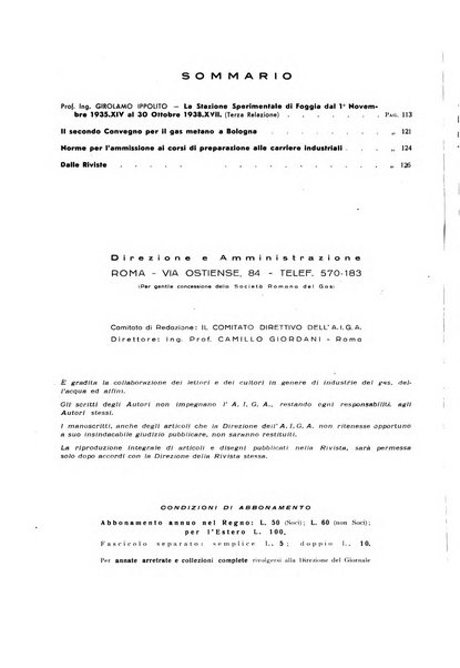 Acqua e gas giornale della Federazione nazionale fascista industrie del gas e degli acquedotti