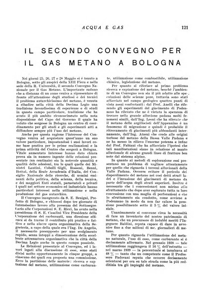 Acqua e gas giornale della Federazione nazionale fascista industrie del gas e degli acquedotti