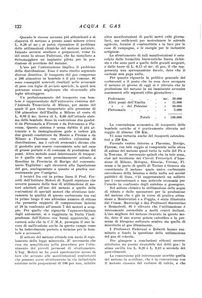 Acqua e gas giornale della Federazione nazionale fascista industrie del gas e degli acquedotti