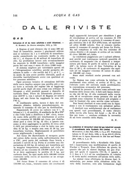 Acqua e gas giornale della Federazione nazionale fascista industrie del gas e degli acquedotti