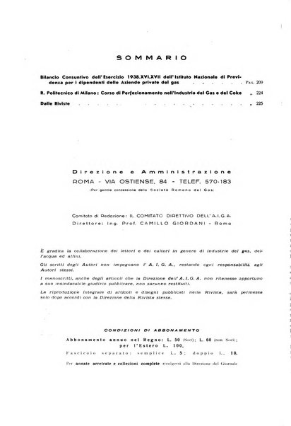 Acqua e gas giornale della Federazione nazionale fascista industrie del gas e degli acquedotti