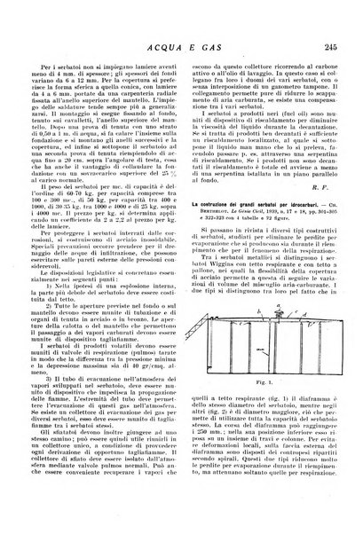 Acqua e gas giornale della Federazione nazionale fascista industrie del gas e degli acquedotti