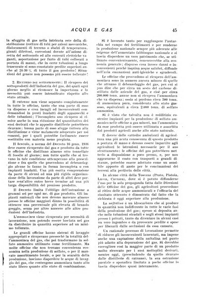 Acqua e gas giornale della Federazione nazionale fascista industrie del gas e degli acquedotti