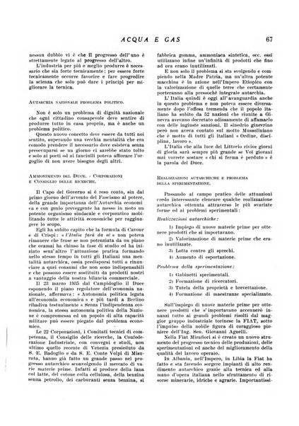 Acqua e gas giornale della Federazione nazionale fascista industrie del gas e degli acquedotti