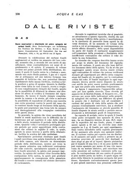 Acqua e gas giornale della Federazione nazionale fascista industrie del gas e degli acquedotti